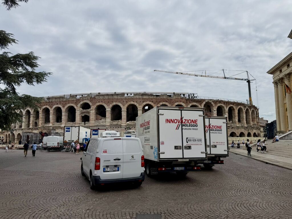 evento innovazione noleggio all'arena di verona