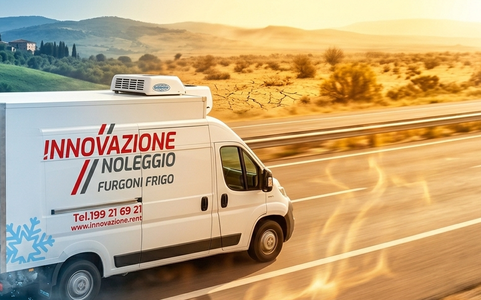 noleggio furgoni isotermici, furgoni coibentati ortofrutta, catena del freddo frutta e verdura,