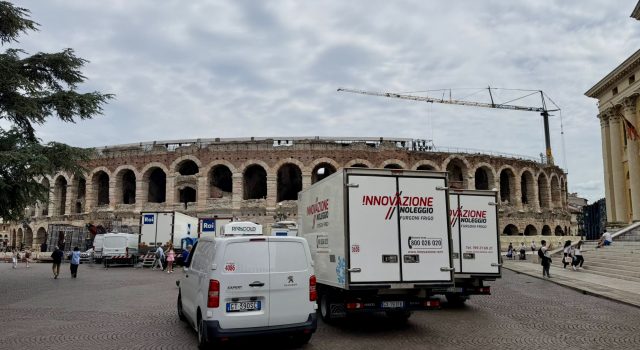 mezzi isotermici e coibentati evento innovazione noleggio all'arena di verona